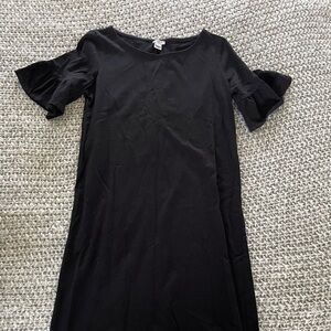 J Crew Ruffle Sleeve T Shirt Dress
